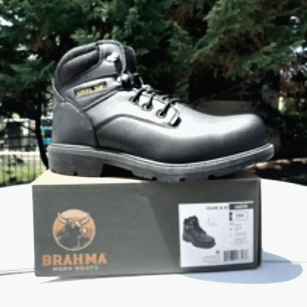 Size: 13 {Wide} Steel Toe Work & Safety Boots . Brahma . New in the Box